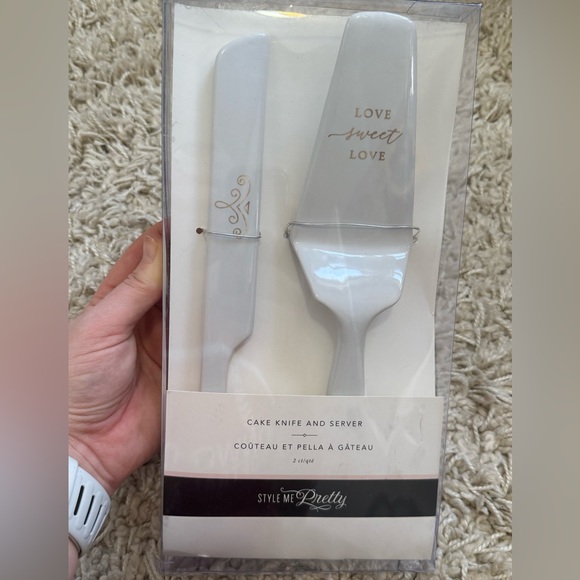 Style Me Pretty Other - NWT Wedding Cake Knife and Server